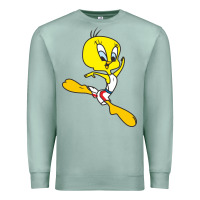 Seafoam tweety bird Premium Sweatshirt - artisFamous