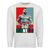 Oatmeal Heather canelo alvarez mexican boxing Premium Sweatshirt - artisFamous