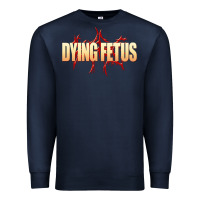 Navy dying fetus 3 Premium Sweatshirt - artisFamous