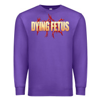 Purple dying fetus 3 Premium Sweatshirt - artisFamous