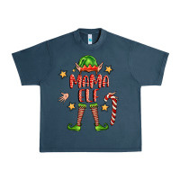 Midnight Navy mama elf Urban Heavy Tee - FaDigitalArtStudio