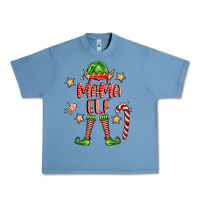 Pebble Blue mama elf Urban Heavy Tee - FaDigitalArtStudio
