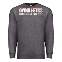 Charcoal Heather dying fetus 4 Premium Sweatshirt - artisFamous