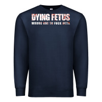 Navy dying fetus 4 Premium Sweatshirt - artisFamous