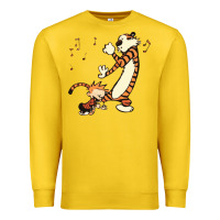 Lemon calvin dance party Premium Sweatshirt - artisFamous