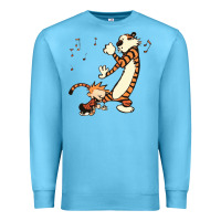 Ocean Blue calvin dance party Premium Sweatshirt - artisFamous