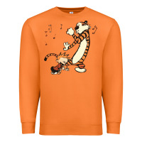 Carrot calvin dance party Premium Sweatshirt - artisFamous