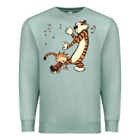 Seafoam calvin dance party Premium Sweatshirt - artisFamous