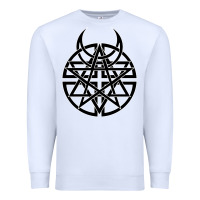White disturbed 1 Premium Sweatshirt - artisFamous