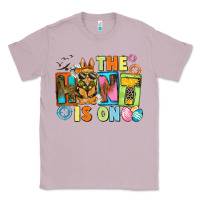 Lilac The hunt is on Easter Day Classic Tee - CowGirlArtShop