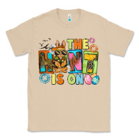 Mushroom The hunt is on Easter Day Classic Tee - CowGirlArtShop