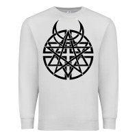 Dove Grey disturbed 1 Premium Sweatshirt - artisFamous