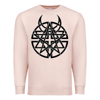 Pale Pink disturbed 1 Premium Sweatshirt - artisFamous