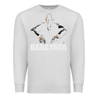 Dove Grey baba yaga Premium Sweatshirt - artisFamous