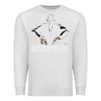 Oatmeal Heather baba yaga Premium Sweatshirt - artisFamous