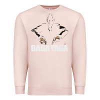 Pale Pink baba yaga Premium Sweatshirt - artisFamous
