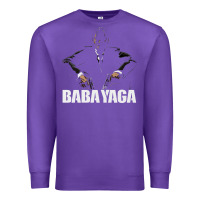 Purple baba yaga Premium Sweatshirt - artisFamous