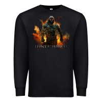 Black disturbed 8 Premium Sweatshirt - artisFamous