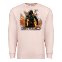 Pale Pink disturbed 8 Premium Sweatshirt - artisFamous