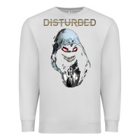 Dove Grey disturbed 10 Premium Sweatshirt - artisFamous