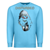 Ocean Blue disturbed 10 Premium Sweatshirt - artisFamous