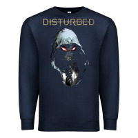 Navy disturbed 10 Premium Sweatshirt - artisFamous
