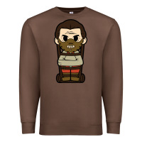 Chestnut hannibal lecter chibi Premium Sweatshirt - artisFamous
