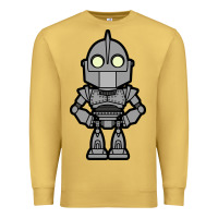 Antique Gold iron giant Premium Sweatshirt - artisFamous