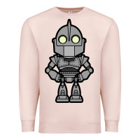 Pale Pink iron giant Premium Sweatshirt - artisFamous