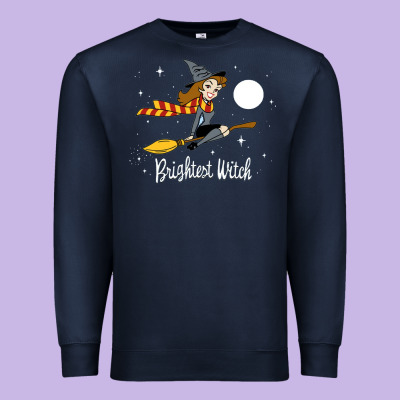 Brightest Witch Premium Sweatshirt Designed By Artisfamous