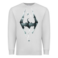 Dove Grey skyrim Premium Sweatshirt - artisFamous