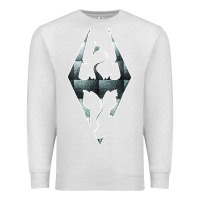 Oatmeal Heather skyrim Premium Sweatshirt - artisFamous