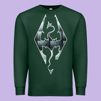 Skyrim Premium Sweatshirt Designed By Artisfamous