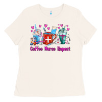 Bone Coffee Nurse Repeat Nurse Coffee Cups Ladies Tee - FaDigitalArtStudio