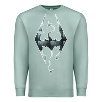 Seafoam skyrim Premium Sweatshirt - artisFamous