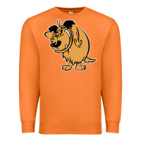 Carrot smile mumbly muttley dog Premium Sweatshirt - artisFamous