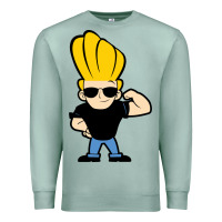 Seafoam johnny bravo chibi Premium Sweatshirt - artisFamous