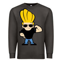 Smoke johnny bravo chibi Premium Sweatshirt - artisFamous
