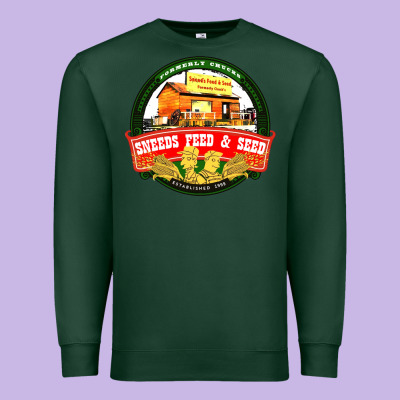 Sneeds Feed And Seed Premium Sweatshirt Designed By Artisfamous