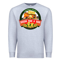 Heather Grey sneeds feed and seed Premium Sweatshirt - artisFamous