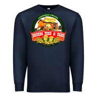 Navy sneeds feed and seed Premium Sweatshirt - artisFamous