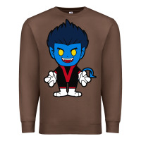 Chestnut nightcrawler chibi Premium Sweatshirt - artisFamous