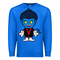 True Royal nightcrawler chibi Premium Sweatshirt - artisFamous