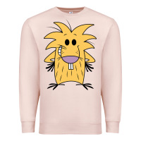 Pale Pink norbet angry beaver Premium Sweatshirt - artisFamous