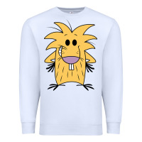 White norbet angry beaver Premium Sweatshirt - artisFamous