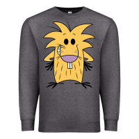 Charcoal Heather norbet angry beaver Premium Sweatshirt - artisFamous