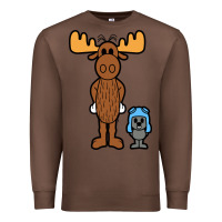 Chestnut rocky and bullwinkle Premium Sweatshirt - artisFamous