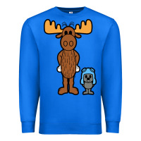 True Royal rocky and bullwinkle Premium Sweatshirt - artisFamous