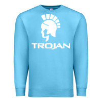 Ocean Blue trojan condoms champion Premium Sweatshirt - artisFamous