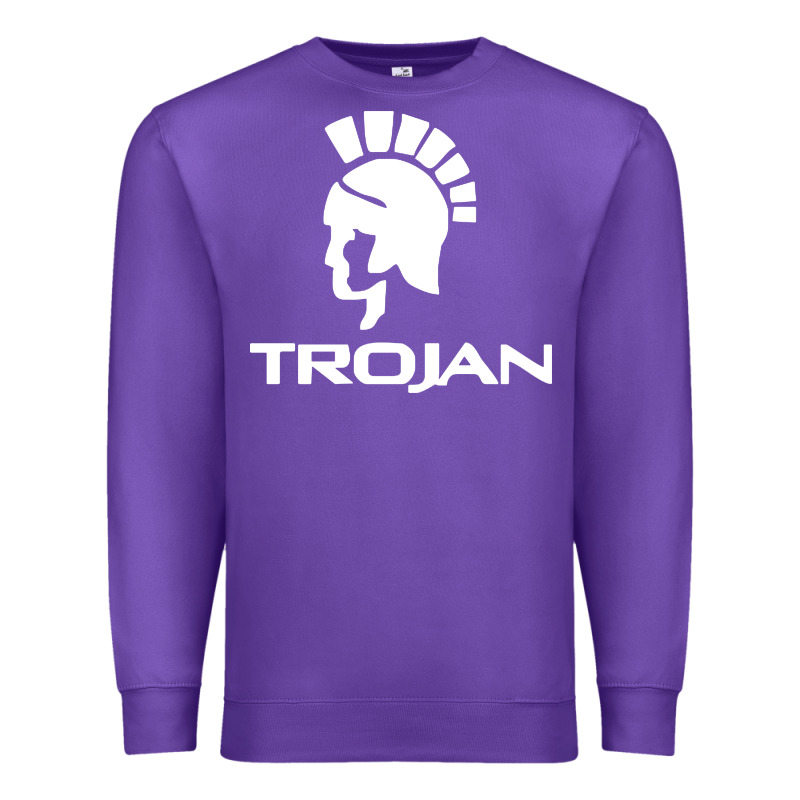 Trojan Condoms Champion Premium Sweatshirt by artisFamous | Teevron